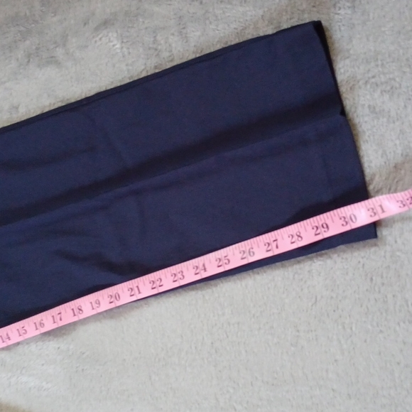 KIM ROGERS Navy Blazer Dress Pants Average Women's Size 16 Super Stretch  NEW. - Picture 7 of 13